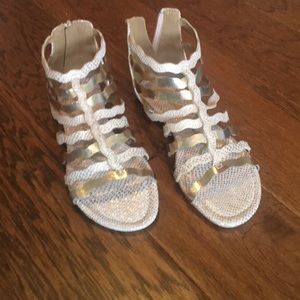 Size 10 left Brand New Rose Gold Sandals